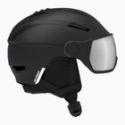 Salomon Pioneer Visor schwarz/silberner Skihelm
