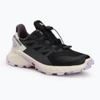 Laufschuhe Damen Salomon Supercross 4 GTX black/vanilla ice /orchid petal