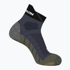 Salomon Speedcross Ankle Laufsocken india ink/schwarz/getrocknetes Kraut
