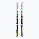 Abfahrtski Salomon Addikt Pro 76 + Schnürung MI12 GW white/black/capri breeze
