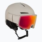 Skihelm Salomon Osmo Pro Sigma Photo light bronze met/black/poppy red