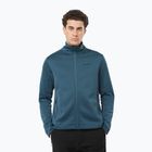 Herren Salomon Essential Midwarm Fz Mitternacht navy Trekking Sweatshirt