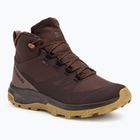 Salomon Outsnap CSWP Damen Wanderschuhe schwarz Kaffee/Pfefferkorn/Gum