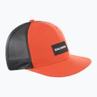 Salomon Trucker Flache Kirschtomate/Tiefschwarz Baseballkappe