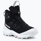 Trekking Wander Schuhe Herren Salomon Crossrak Powder WP black/black/white