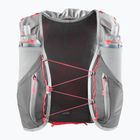 Laufweste Salomon ADV SKIN 12 Set castelrock/alloy/neon flame