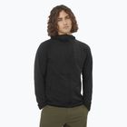Herren-Trekkingjacke Salomon Sntial Lightwarm Hybrid tiefschwarz