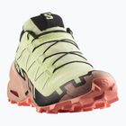 Damen-Laufschuhe Salomon Speedcross 6 GTX lime cream/mahogany rose/schwarz