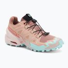 Damen-Laufschuhe Salomon Speedcross 6 Mahagoni Rose/Leises Violett/Eisiges Aqua