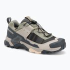 Damen-Trekking-Stiefel Salomon X ULTRA 5 GTX Seegras / turbul ence / zarten Pfirsich
