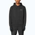 Herrenpullover Salomon Chest Logo Hoodie deep black