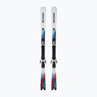 Alpinski Salomon Addikt + Bindungen MI12 GW white/neon blue/red