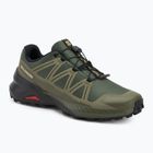 Herren-Laufschuhe Salomon Speedcross Peak olive night/deep lichen green/schwarz