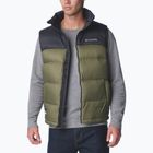 Columbia Bulo Point II Down stone green/shark Herren Trekking Jacke ohne Ärmel