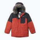 Columbia Nordic Strider Kinder Daunenjacke warp rot/shark