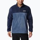 Herren Columbia Steens Mountain Half Zip Sweatshirt ollegiate navy / dark mountain