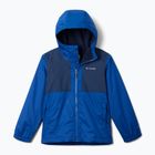 Columbia Rainy Trails II Fleece bergblau/ marineblau slub Kinder Regenjacke