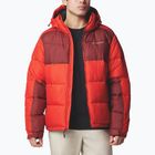 Columbia Pike Lake II Herren Daunenjacke mit Kapuze segelrot/gewürzt