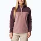 Damen Sweatshirt Hoodie Pullover Columbia Benton Springs 1/2 Snap moonvista / fig