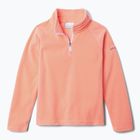 Kinder-Fleecejacke Columbia Glacial Fleece hot coral