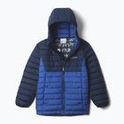 Columbia Powder Lite II Hooded Daunenjacke für Kinder in Bergblau/ Marineblau