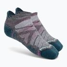 Women's Smartwool Hike Light Cushion Low Ankle Trekkingsocken anthrazit-hellgrau