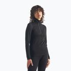 Damen Thermo-Sweatshirt Icebreaker 260 Tech LS Half Zip Schwarz