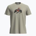 Trekking Shirt Herren icebreaker Merino 150 Tech Lite SS Tee Catch Me Outside ashen