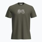 Trekking Shirt Herren icebreaker Merino 150 Tech Lite SS Tee Adventure Ride loden