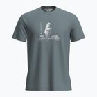 Trekking Shirt Herren icebreaker Marino 150 Tech Lite SS Tee Polar Paddle blue ash