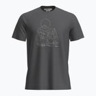 Trekking Shirt Herren icebreaker Merino 150 Tech Lite III SS Sunset Camp obsidian