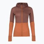 Trekking Sweatshirt Hoodie Damen icebreaker Merino 200 Realfleece Descender Zip Hoodie dusty clay