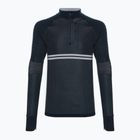 Herren Smartwool Intraknit Merino Tech 1/4 Zip thermische Sweatshirt marineblau 16670