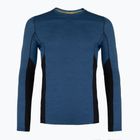 Thermoactives Longsleeve Damen Smartwool Merino Sport Crew laguna blue/ deep navy