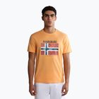 Herren Napapijri NP0A4H22 naranja t-shirt