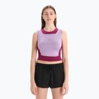 Damen Funktionsshirt icebreaker Zoneknit Cropped Bra-Tank purple gaze