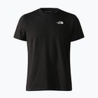 Herren-Trekking-T-Shirt The North Face Foundation Grafik schwarz NF0A55EFUV11