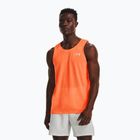 Männer unter Armour Streaker Singlet orange laufen Tank Top 1361468-866