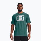 Herren Under Armour Boxed Sportstyle Küste teal/weiß t-shirt