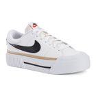 Nike Court Legacy Lift Damen Schuhe Weiß/Hanf/Team Orange/Schwarz