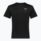 Herren Nike Miler Dri-Fit UV Laufshirt schwarz