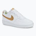 Nike Court Vision Low Damen Schuhe Next Nature Weiß/Metallic Gold