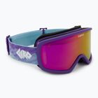 Skibrille Kinder Giro Stomp purple linticular/ amber pink