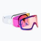 Skibrille Damen Giro Ella white bliss/pink/infrared