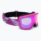 Kinder-Skibrille Giro Chico 2.0 Jr pink flow/amber pink