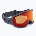 Skibrille Giro Cruz indigo stacked/amber scarlet