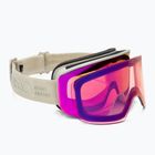 Damen-Skibrille Giro Ella stone rails/vivid pink/vivid infrared
