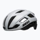 Bell Falcon XR Led Integrated MIPS Fahrradhelm matt glänzend weiß/schwarz