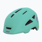 Fahrradhelm Kinder Giro Scamp II Integrated MIPS matte screaming teal/bright pink