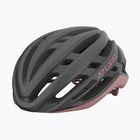 Fahrradhelm Giro Agilis Integrated MIPS matte metallic coal/dusty rose
